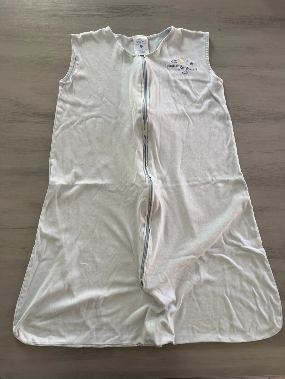 Halo Baby Sleep Sack Wearable Blanket XL Light Blue 18-24 Months, 26-36 lbs.